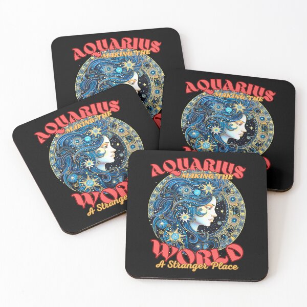 Item preview, Aquarius: Making The World A Stranger Place. Aquarius astrology designed and sold by ZodiacWonders.