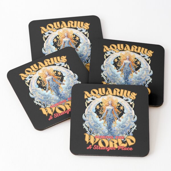 Item preview, Aquarius: Making The World A Stranger Place. aquarius january designed and sold by ZodiacWonders.
