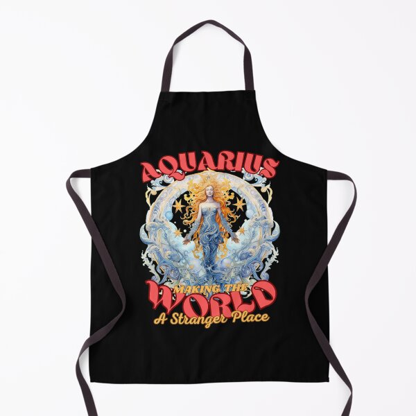 Item preview, Aquarius: Making The World A Stranger Place. aquarius rising designed and sold by ZodiacWonders.