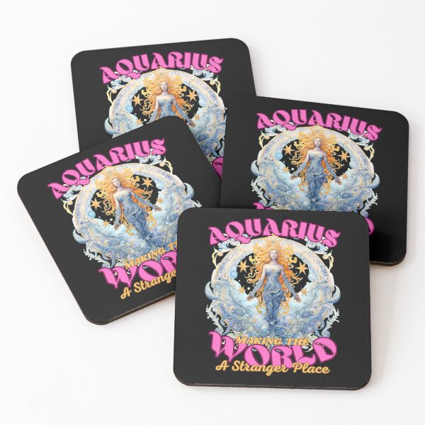 Item preview, Aquarius: Making The World A Stranger Place. Aquarius moon designed and sold by ZodiacWonders.