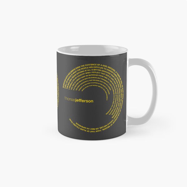 Item preview, Thomas Jefferson quotes. (gold) designed and sold by CMYKStudio.