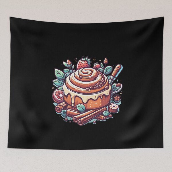 Item preview, Tasty Cinnamon Rolls designed and sold by GalaxyGraffiti.