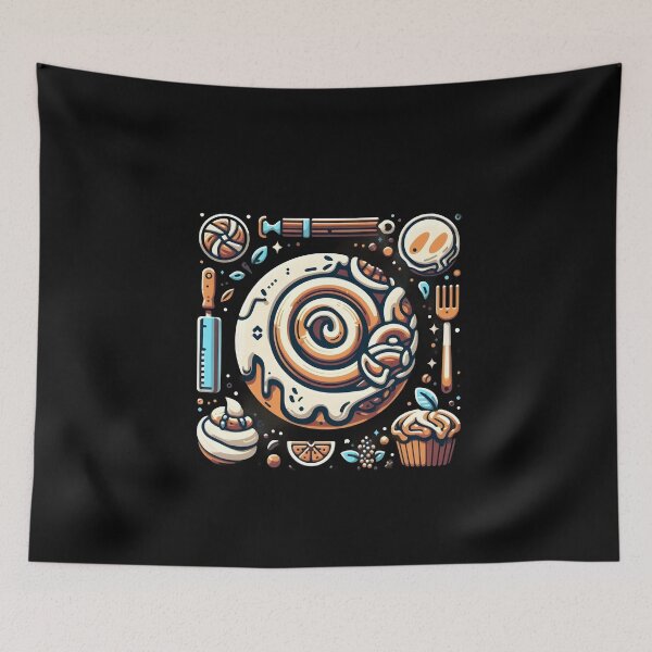 Item preview,  Tasty Cinnamon Rolls designed and sold by GalaxyGraffiti.