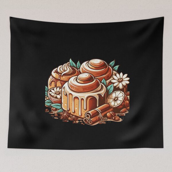 Item preview, Tasty Cinnamon Rolls designed and sold by GalaxyGraffiti.