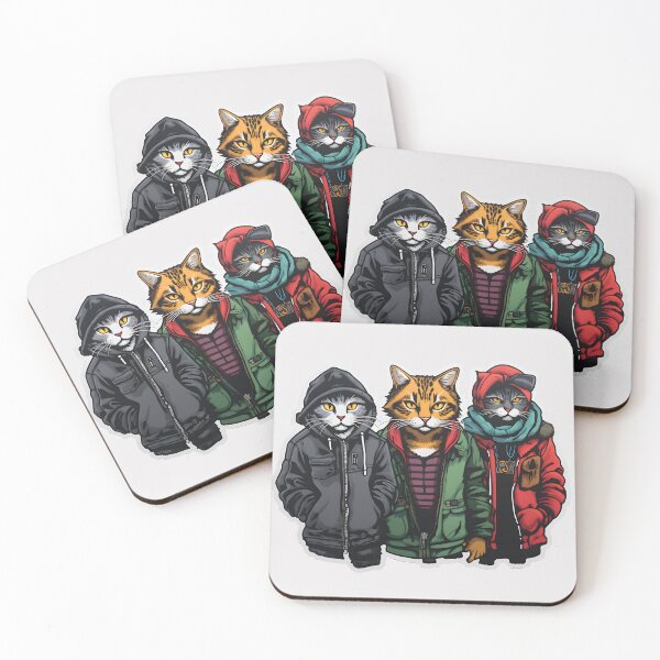 Item preview, Street Cats Crew - Sticker designed and sold by Gugacz.