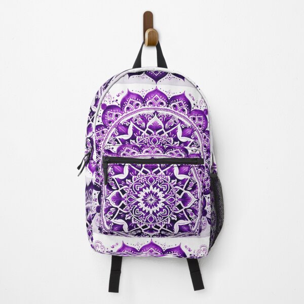 Item preview, Exquisite Purple Mandala Pattern: A Harmonious Kaleidoscope designed and sold by Cat-Wave-Dream.