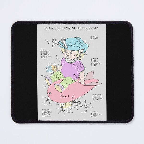 Item preview, Aerial Observative Foraging Imp (Artwork by The Shend) designed and sold by Hoorahville.