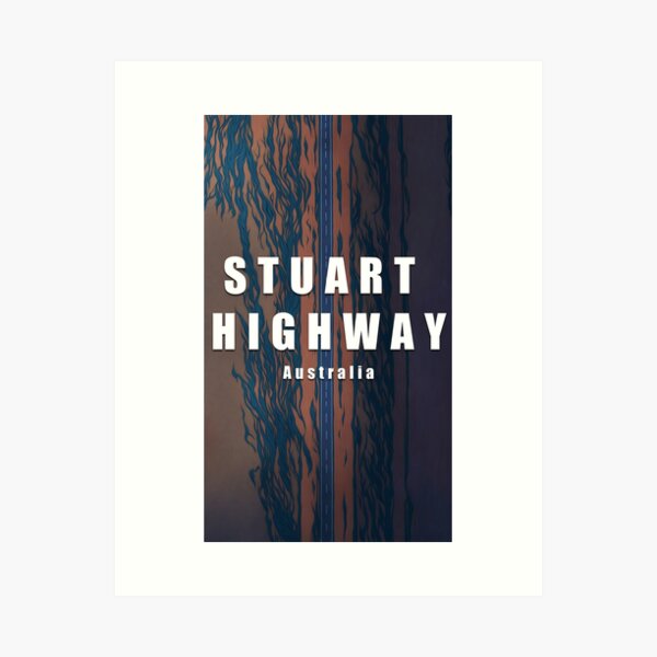 Item preview, Stuart Highway designed and sold by Linbo Shop.