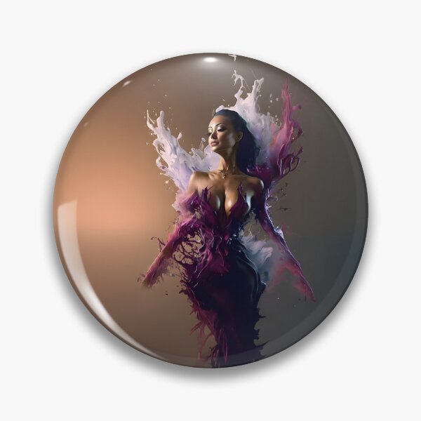 Artikelvorschau, Digital Artwork Dark Angel With Purple Wings entworfen und verkauft von ManuelAndreas.
