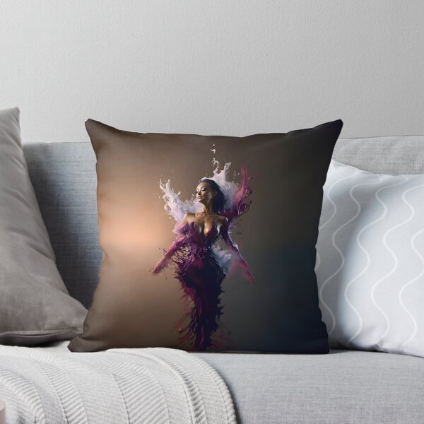Aperçu de l'œuvre Digital Artwork Dark Angel With Purple Wings créée et vendue par ManuelAndreas.