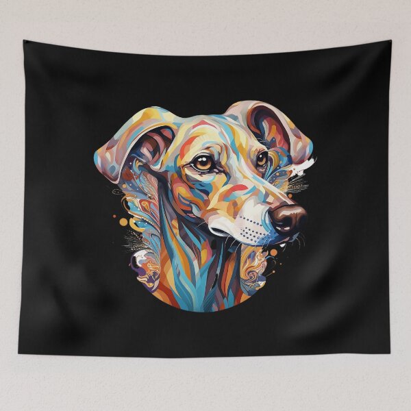 Item preview, Colorful Azawakh designed and sold by LoversCovers.
