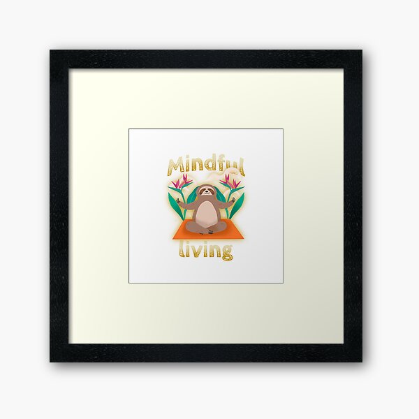 Item preview, Mindful Living designed and sold by pixelplaza.