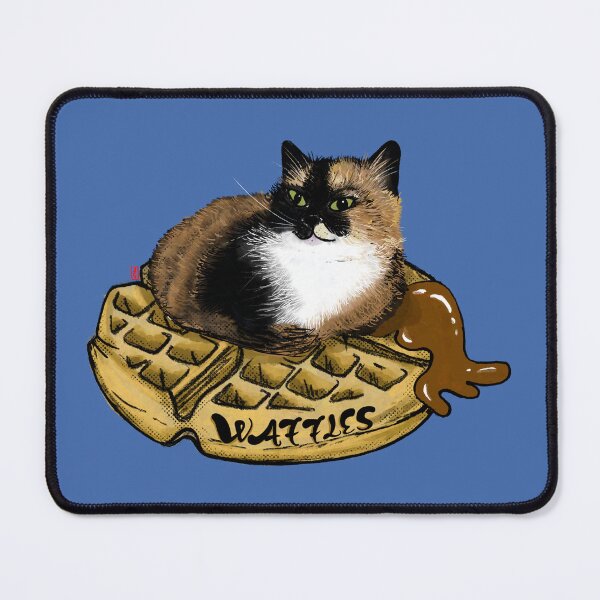 Item preview, Waffles Cute Calico Kitty designed and sold by executey.