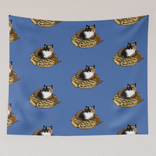 Item preview, Waffles Cute Calico Kitty designed and sold by executey.