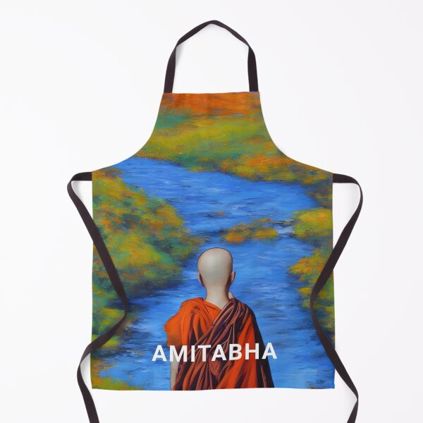 Item preview, Amitabha Buddhist Monk Landscape designed and sold by Paleo5135.