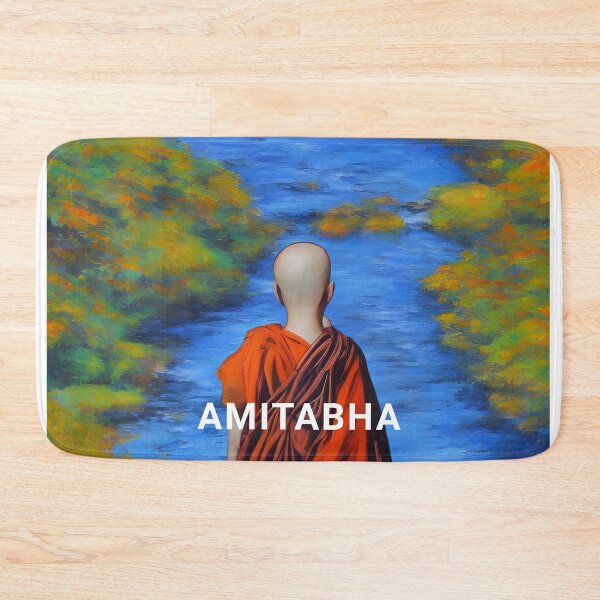 Item preview, Amitabha Buddhist Monk Landscape designed and sold by Paleo5135.