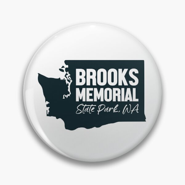 Artikelvorschau, Karte des Brooks Memorial State Park, Washington entworfen und verkauft von bivenart.