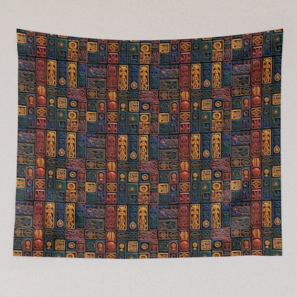 Item preview, Diseño retro que recuerda a un relieve antiguo. designed and sold by Pflugart.