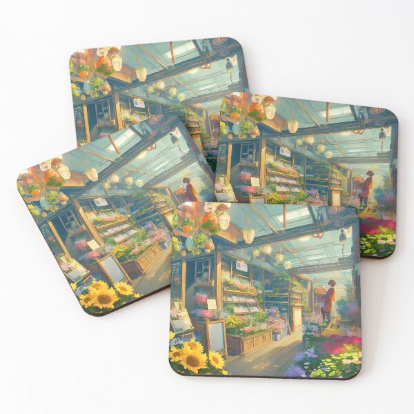 Item preview, Floral Cartoonscape designed and sold by BlareBlare.
