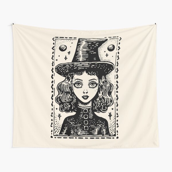 Young Witch Tapestry for Sale by daianaart | Redbubble Young Witch Tapestry for Sale by daianaart