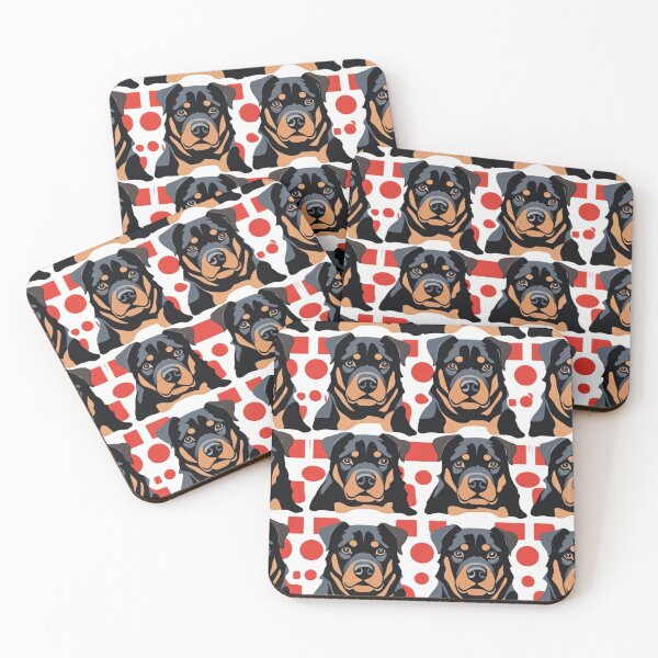 Item preview, Rottie Repetition  designed and sold by Generic RedHead Designs.