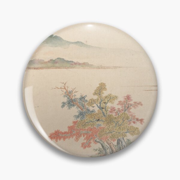 Item preview, Zhou Lianggongs Autumn Landscape: A Glimpse of Tranquility designed and sold by EmeraldeaArt.