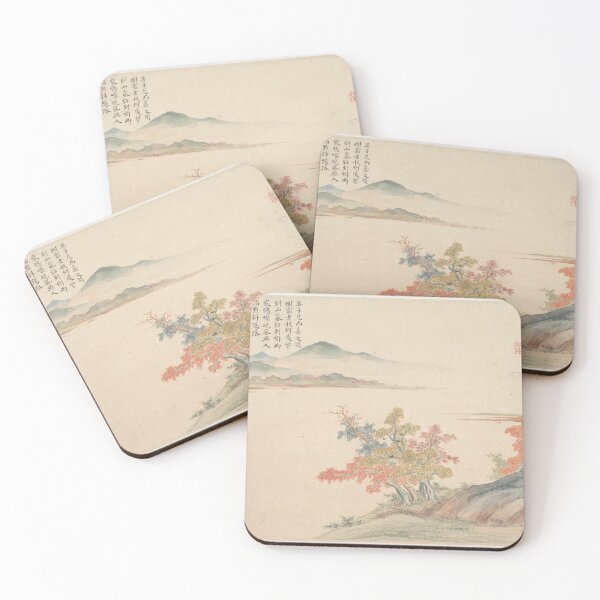 Item preview, Zhou Lianggongs Autumn Landscape: A Glimpse of Tranquility designed and sold by EmeraldeaArt.