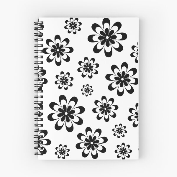 Item preview, Black and White Flowers Theme designed and sold by Felipe G Studio.