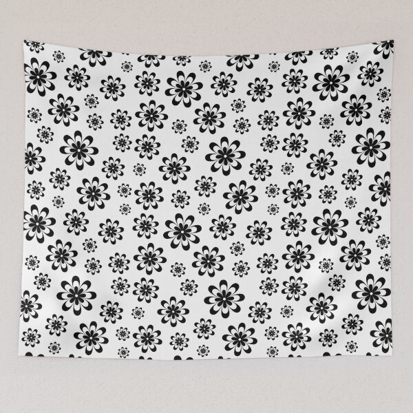 Item preview, Black and White Flowers Theme designed and sold by Felipe G Studio.