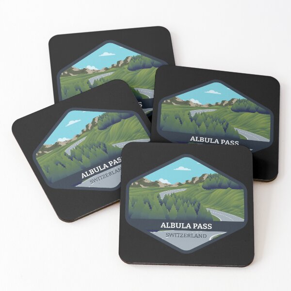 Item preview, Albula Pass Road in Switzerland designed and sold by AestheticColor.