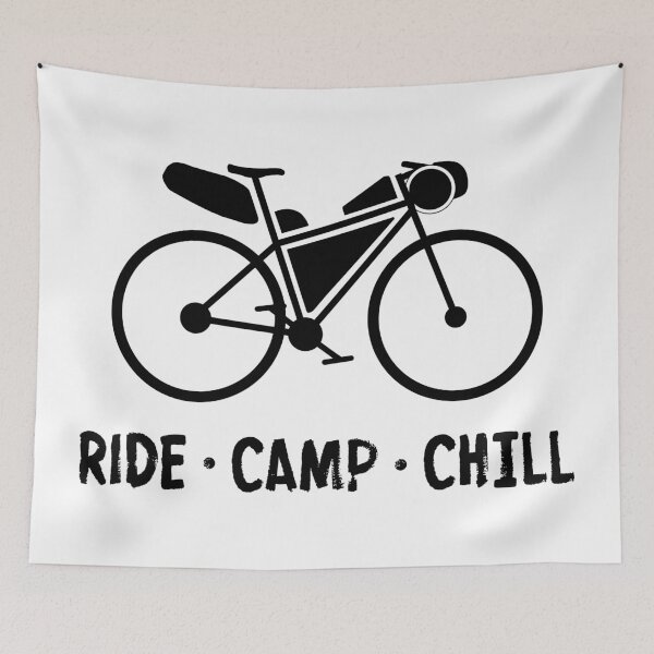 Item preview, Ride Camp Chill Bikepacking designed and sold by Esskay Designs.