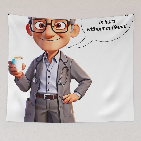 Item preview, Caffeine Rx: The Doctor's Daily Dose designed and sold by Suuriel.