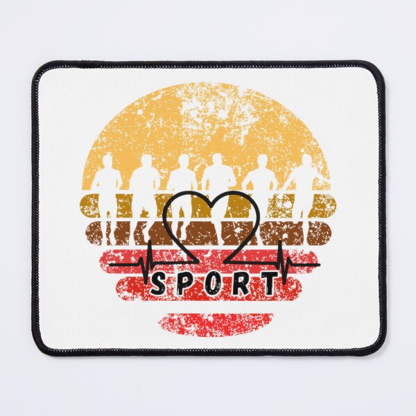 Item preview, Silhouettes of runners in retro style designed and sold by InverseArt.
