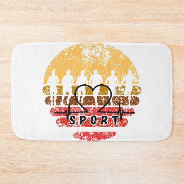 Item preview, Silhouettes of runners in retro style designed and sold by InverseArt.