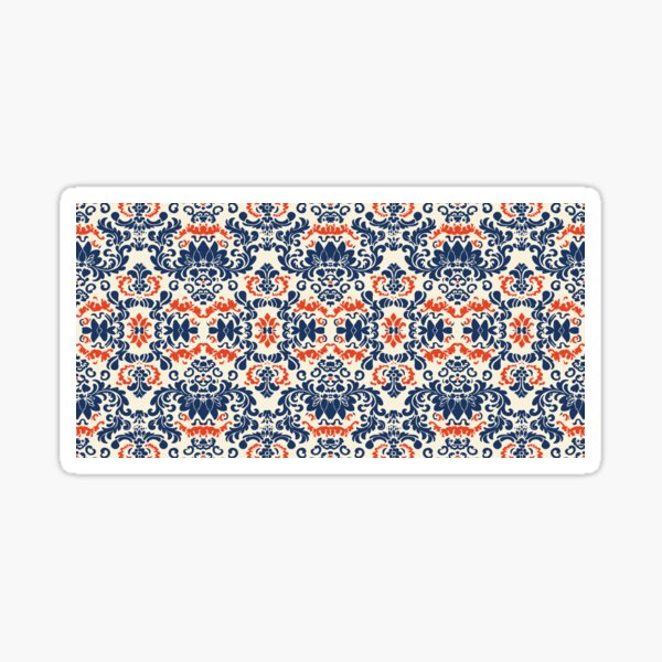 Ethnic abstract ikat art,colorful seamless pattern in tribal,folk embroidery,colorful ethnic pattern Sticker
