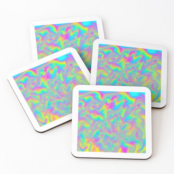 Item preview, psychedelic rainbow pattern designed and sold by Mart’s.