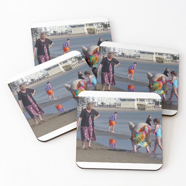 Item preview, Weymouth, Who is more interested in sand castles?  designed and sold by JonDelorme.
