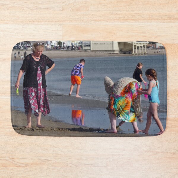Item preview, Weymouth, Who is more interested in sand castles?  designed and sold by JonDelorme.