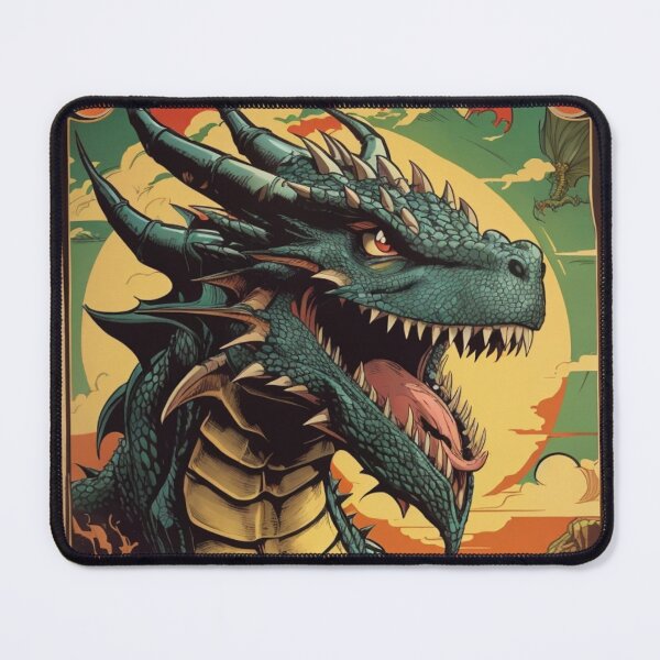 Item preview, Blue Dakon fire-breather designed and sold by artistua.
