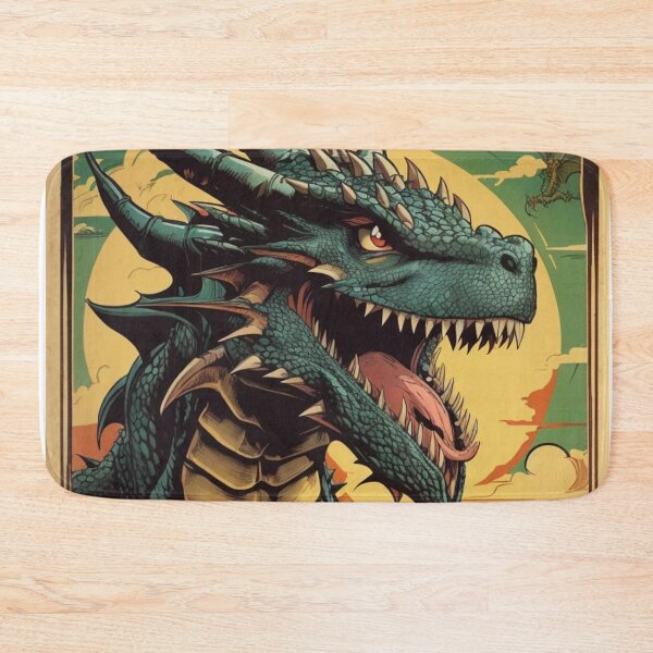 Item preview, Blue Dakon fire-breather designed and sold by artistua.