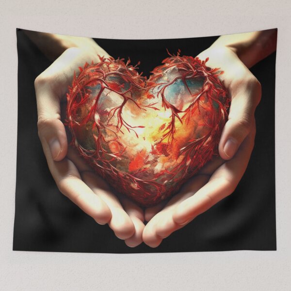 Item preview, Heart in hands designed and sold by Tedos7.