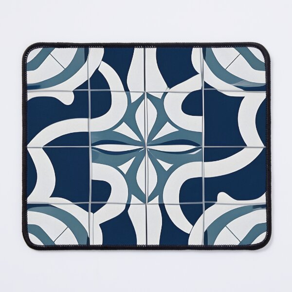 Item preview, Abstract Nautical Tile Pattern designed and sold by homestylemarket.