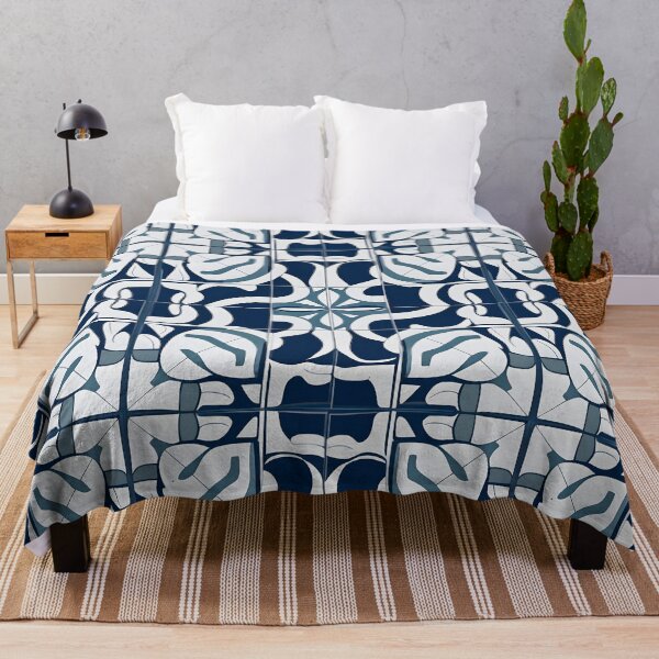 Item preview, Abstract Nautical Tile Pattern designed and sold by homestylemarket.