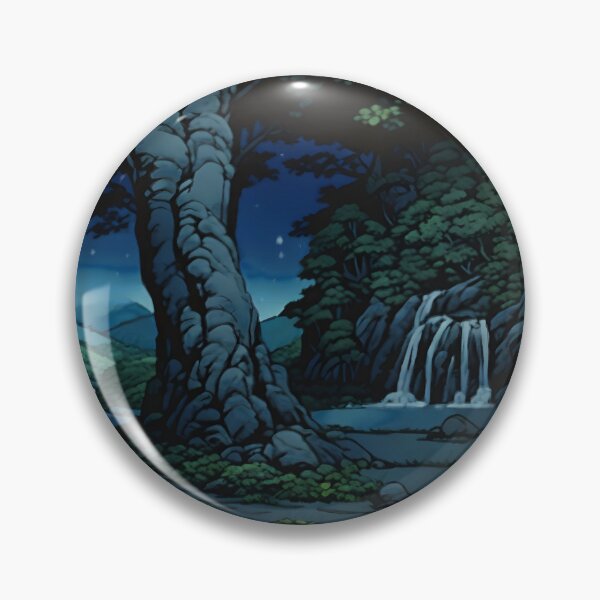 Item preview, Night Walking at Goki - Nature Landscape designed and sold by Kijiermono.