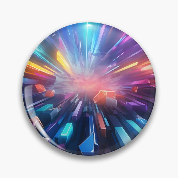 Item preview, Abstract colourful warp shapes comic book style designed and sold by workshoot.