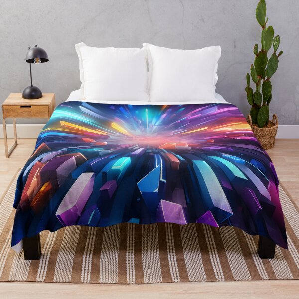 Item preview, Abstract colourful warp shapes comic book style designed and sold by workshoot.