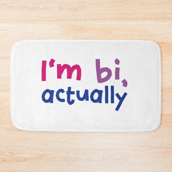 Item preview, I'm bi, actually designed and sold by Cari-Graphy.