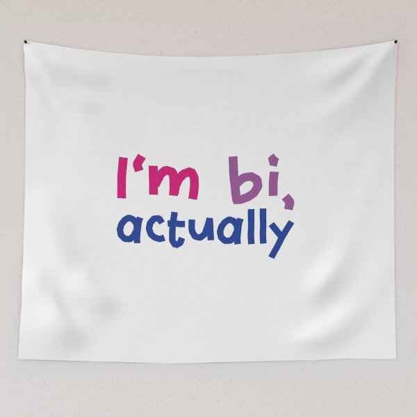 Item preview, I'm bi, actually designed and sold by Cari-Graphy.