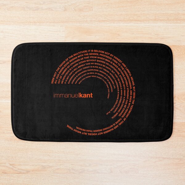 Item preview, Immanuel Kant quotes. (orangered) designed and sold by CMYKStudio.