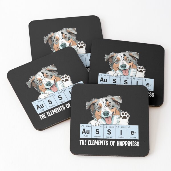 Item preview, Blue Merle Australian Shepherd designed and sold by ouchmypancreas.